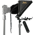 iKan PT-ELITE-LS-RC Elite Universal Tablet & iPad Teleprompter for Light Stand with Elite Remote Control