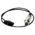 Ikan STR-PWR-DTAP-XLR4 19 Inch Power Tap Cable with 4-Pin XLR and P-Tap (Power Tap/D Tap) to Power 12V