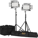 Photo of ikan RB5-2PT-KIT Kit with 2x Rayden Bi-Color Half x 1 LED Lights