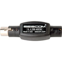 Sescom 40dB Inline Audio Pad - Line Level to Mic Level