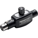Sescom Volume Control 1-Channel Inline Balanced Audio XLR Male to XLR Female