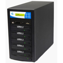 EZDupe M904-SSP Media Mirror Duplicator - 4-Target Backup Memory Card/USB/DVD/CD to 4 DVD/CD Discs Duplicator