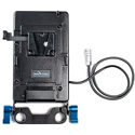 IndiPro Tools VMBP4K V-Mount Battery Adapter Plate for Blackmagic Pocket Cinema Camera 4K/ 6K w/ 15mm Rod System 16-Inch