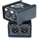 Photo of Interspace Industries SPLIXLER 2 Male to 2 Female XLR Splitter Gender Changer