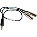 Sescom Monitoring Cable iPhone/iPod/iPad Compatible 3.5mm TRRS Plug to 25dB 3.5mm Line Level