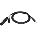 Photo of Sescom Recording Cable iPhone/iPod/iPad Compatible 3.5mm TRRS Plug to 3-Pin XLRF & 3.5mm Jack - 10 Foot