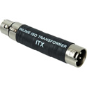 Pro Co Sound ITX Inline ISO Transformer XLRF-XLRM