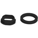 Photo of Canare IU-7/16 2-Piece Expandable Panel Isolation Bushing - Black