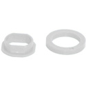 Photo of Canare IU-7/16 2-Piece Expandable Panel Isolation Bushing - White