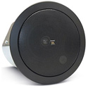 JBL C24CT-BK Medium Output Ceiling Speaker Assembly with Transformer - Black (Pair)