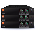 JBL CSA240Z 2-Channel 40W 1U Commercial DriveCore Amplifier - Built-in 70/100V Fanless