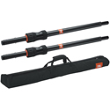 Photo of JBL SUBPOLEPROSET Set of Two - Piston-Assist Automatic Lift Speaker Sub Poles with Carrying Bag