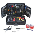 Jensen Tools JTK-88 Inch/MM Electro-Mechanical Tool Kit in Black Deluxe Poly Case