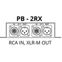 Photo of Jensen PB-2RX Universal Isolator 2-Channel Balanced  - RCA-Female In XLR-Male Out