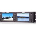 Photo of JVC DT-X7HUx2 Dual 7-Inch Full HD 4K-HDMI Non-Glaring Rack Monitor - 1920x1200 Resolution