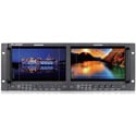 Photo of JVC DT-X93HX2 Dual 9 Inch FHD Rack-Mount Video Monitor