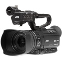 Photo of JVC GY-HM180U 4KCAM Camcorder with AC Power Supply