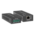 KanexPro AUD-DTE-ECODE Dante Powered 2-Channel Line In Audio Input Encoder with 3-Level Gain Switch - PoE