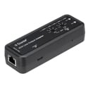 KanexPro AUD-DTE-LINEOUT Dante 2-Channel Line Output Adapter with 5-Level Gain Adjustment - PoE & USB-C Powered