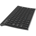 Photo of Kanex K166-1053 Compact Bluetooth Keyboard with Stand Cover - Rechargeable Li-ion Battery - Black