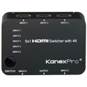 Photo of KanexPro SW-HD5X14K 5x1 HDMI Switcher with 4K Support