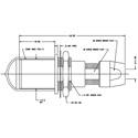 Photo of Kings Tri-Loc Jack Bulkhead Connector