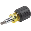 Klein Tools 32561 6-in-1 Multi-Bit Stubby Screwdriver / Nut Driver