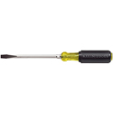 Klein Tools 602-6 5/16-Inch Keystone Tip Slotted Screwdriver with Cushion Grip - 6-Inch