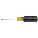 Klein Tools 603-3 #1 Phillips Screwdriver 3 Inch Round Shank