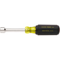 Klein Tools 630-1/4 3-Inch Shaft Cushion Grip 1/4-Inch Nut Driver