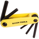 Klein Tools 70570 Grip-It Hex Key Set - 5-Key - SAE Sizes