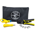 Photo of Klein Tools VDV026-212 Twisted Pair Installation Kit with Zipper Pouch