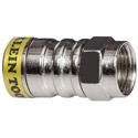 Photo of Klein Tools VDV812-627 Push-On F-Connectors RG6/6Q - 10-Pack