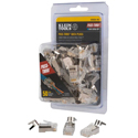 Klein Tools VDV826-705 Pass-Thru Modular Data Plugs - RJ45-CAT6A - Shielded (STP) - 50-Pack