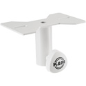 K&M 195/8 Speaker Mounting Adaptor - Pure White