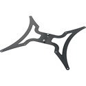 K&M 19618 VESA Adapter - VESA MIS-F 400 x 400mm for Wall/Ceiling Mounts 24471/24481 and 24496 - Black