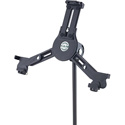 Photo of K&M 19790 Universal Tablet Holder / Mic Stand Mount - 5/8 Inch - Black