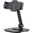 K&M 19800 Smartphone/Tablet Desk Stand for devices 10.2 to 13 Inches - Black