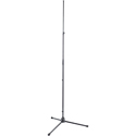 K&M 20150 Microphone Stand XL Extra-Tall 3-Piece Compact Folding Stand with Tripod Base - Black - Extends 3.9-10.6 Feet