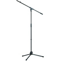 K&M 21070 Microphone Stand with Boom Arm - Black
