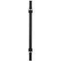 Photo of K&M 21360 Distance Rod with Top and Bottom Ring Lock - Black