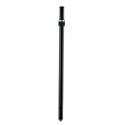 K&M 21364 Distance Rod with Ring Lock - Black