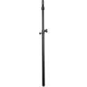 K&M 21368 2-Piece Folding Distance Rod with Ring Lock - Black