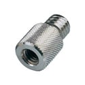 Photo of K&M 21900-000-29 3-8ths Inch Female to Half Inch Male Thread Adapter Nickel - Zinc Coated