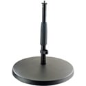 Photo of K&M 23320 Microphone Stand - Height Adjustable from 8.54 to 13.66 Inches - Black