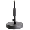 K&M 23325.500.55 Table/Floor Microphone Stand - Black