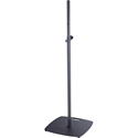 K&M 24624-000-55 Lighting Stand with Heavy Steel Base - 55-94 Inch Height - Black