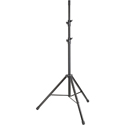 K&M 24645 Three Section Lighting Stand - Adjustable up to 10 Foot - Black