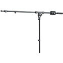 KM 25530 Extra Long Adjustable Microphone Boom Arm with Weight - Black