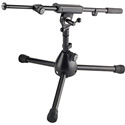 Photo of K&M 25950 Extra Low Microphone Stand - Rien - Black